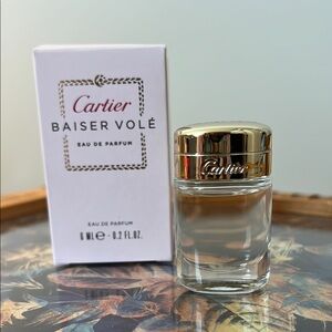 Cartier Baiser Volé Perfume with Gold Cap